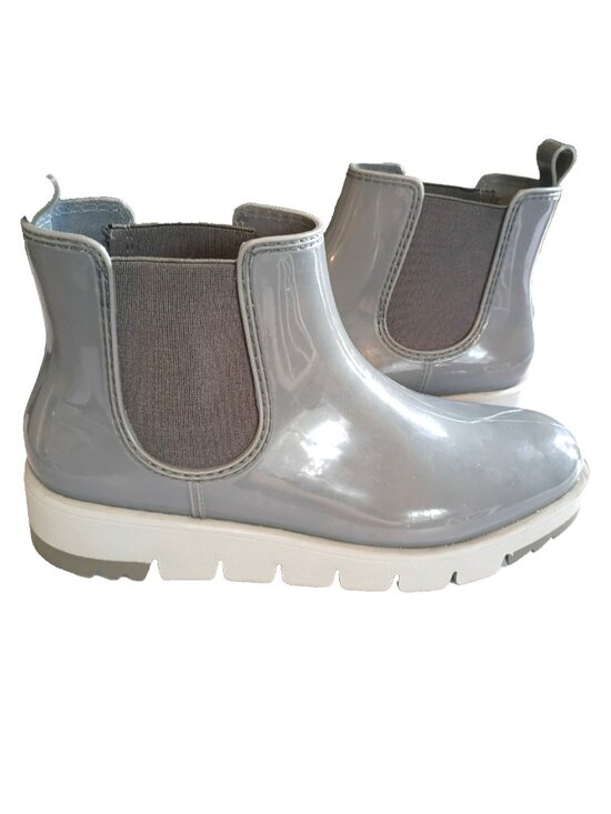 Cougar Shoes - Cougar Women's Firenz Boots Chelsea Rubber Ankle Gray Waterproof- 9M EUC